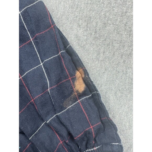 Jacadi Dress Infant Girls Size 5A Blue Plaid Long Sleeve - Picture 5 of 7